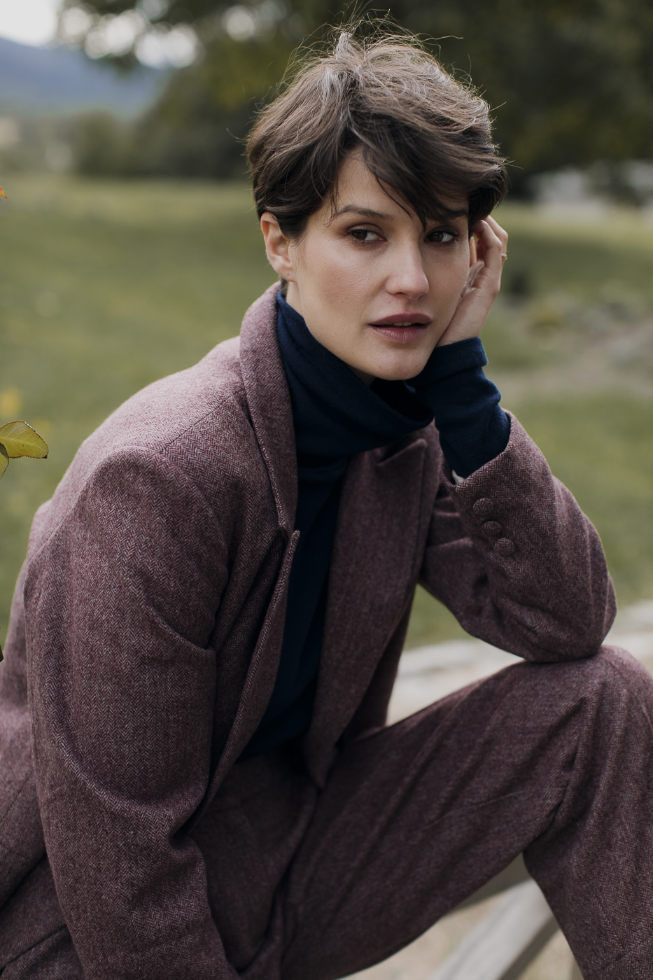 Marynarka Takt_wełna merino_8 Marynarka Takt Jodełka • Wełna Merino • - obrazek 7