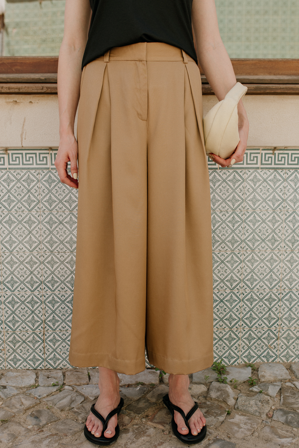 spódnicospodnie-tencel-beż-natula-7 Spódnicospodnie Vivere • Tencel• - obrazek 9