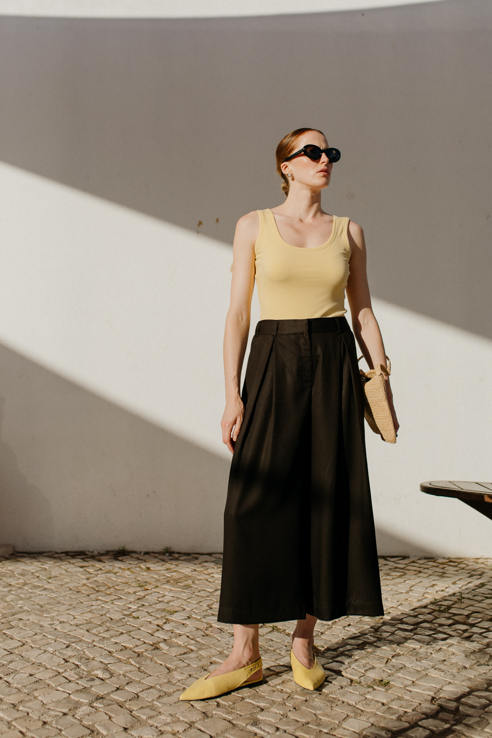spódnicospodnie-tencel-czarny-natula-1 Spódnicospodnie Vivere • Tencel• - obrazek 15
