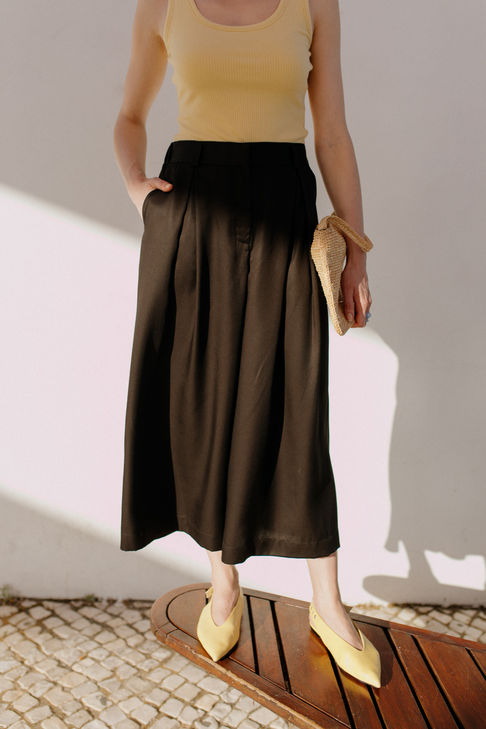 spódnicospodnie-tencel-czarny-natula-3 Spódnicospodnie Vivere • Tencel• - obrazek 17