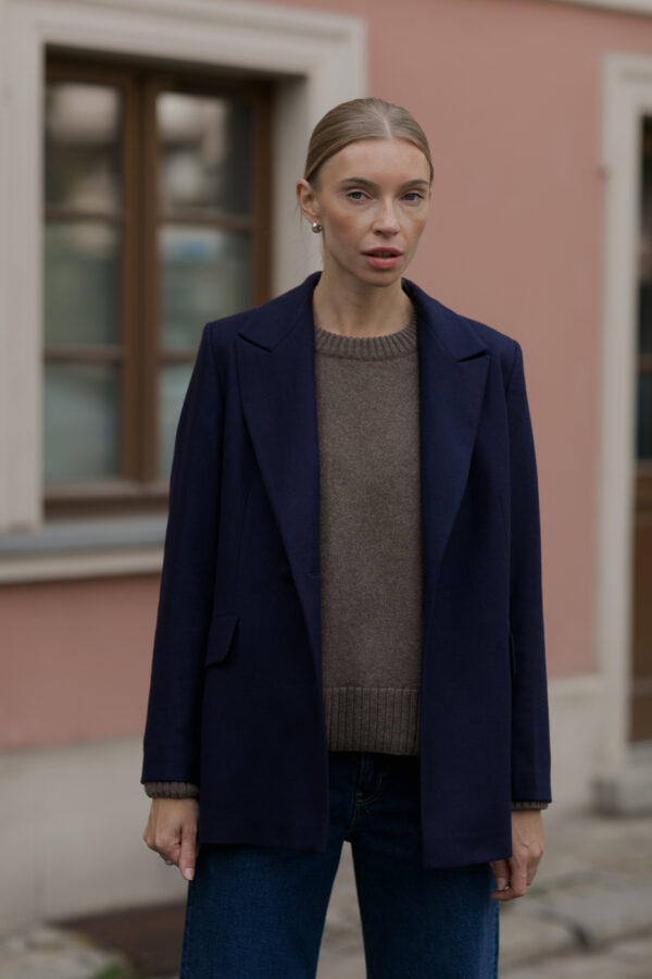Marynarka dwurzędowa Takt • Wełna Merino •