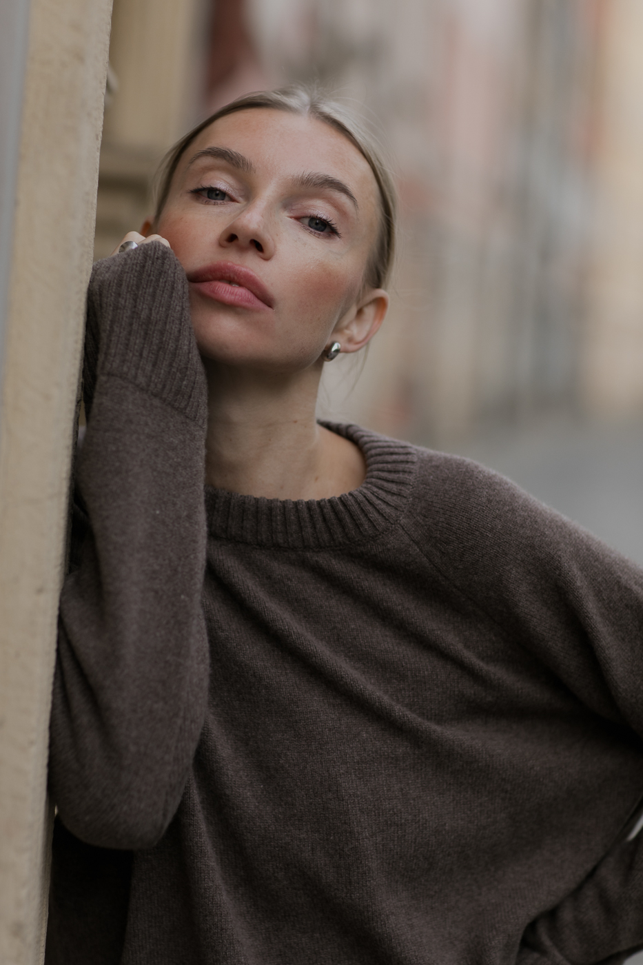 Sweter-Ven-merino-kaszmir-cappuccino-Natula-3 Sweter Ven • Wełna Merino + Kaszmir • - obrazek 7