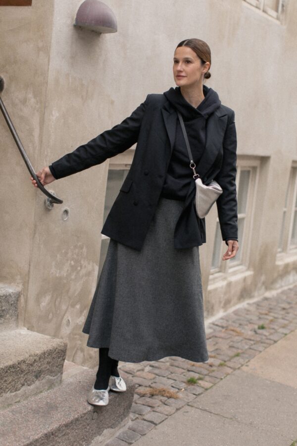 Spódnica Redaktorka • Wełna Merino •