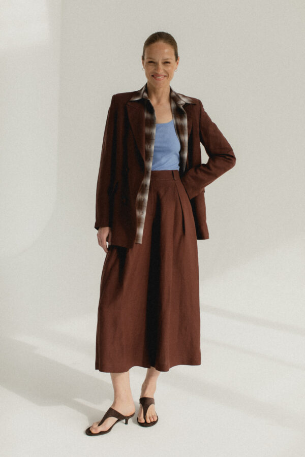 Spódnicospodnie Vivere • Len + Rayon•