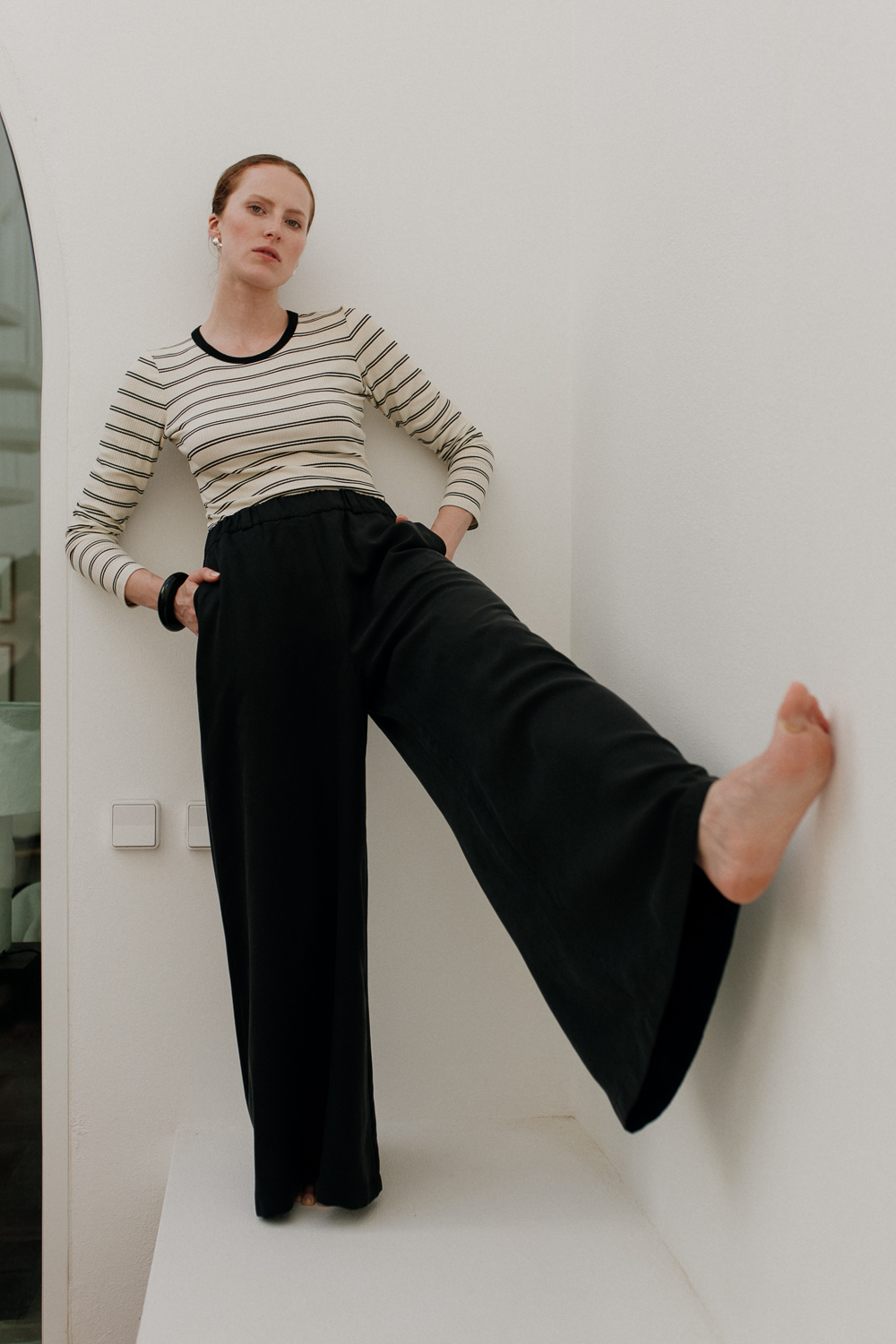 longsleeve-niksen-tencel-ecru-paski-natula-7 Longsleeve Niksen Paski • Tencel • - obrazek 1