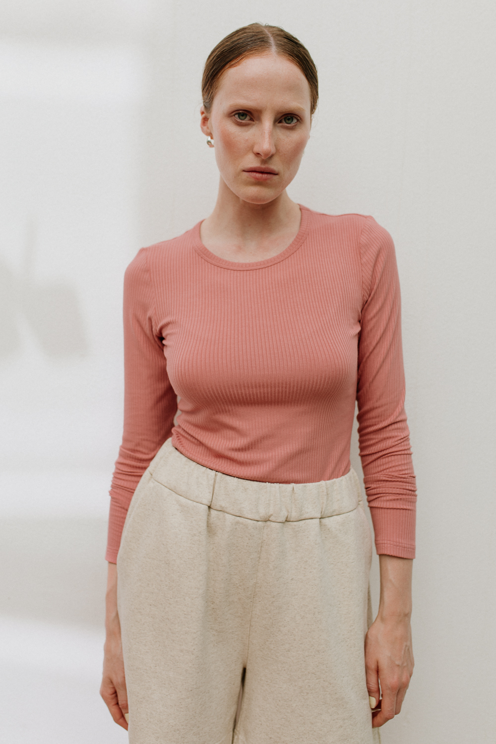 Longsleeve-Niksen-tencel-arbuz-natula-2 Longsleeve Niksen • Tencel • - obrazek 3
