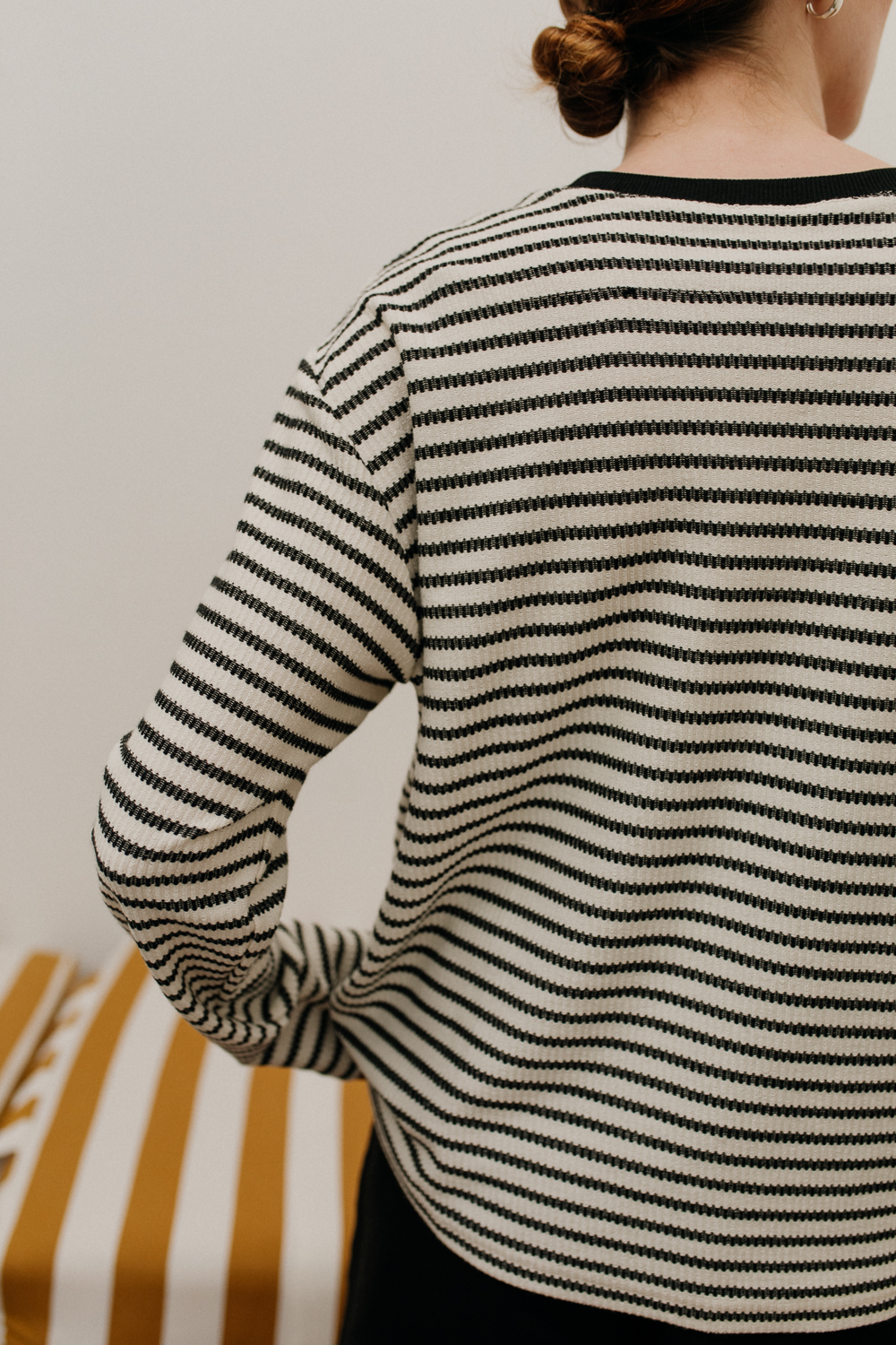 bluza-follow-the-line-bawełna-paski-natula-8 Bluza Follow the line• Bawełna Organiczna • - obrazek 6