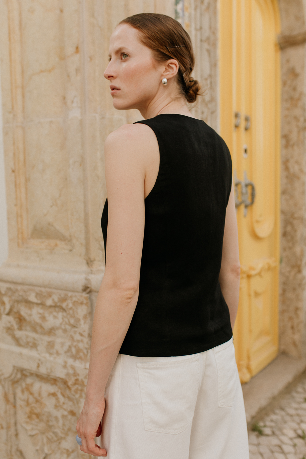 kamizelka-serene-len-rayon-czarny-natula-5 Kamizelka Serene • Len+Rayon • - obrazek 10
