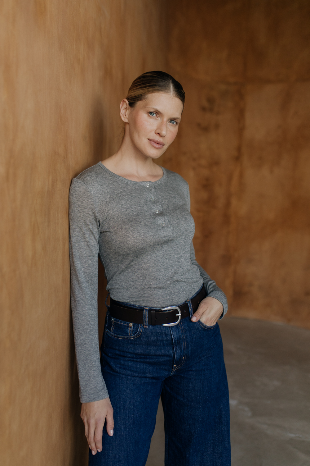 Longsleeve-sway-lyocell-merino-szary-natula-1 Longsleeve na napy Sway • Tencel + Merino • - obrazek 4