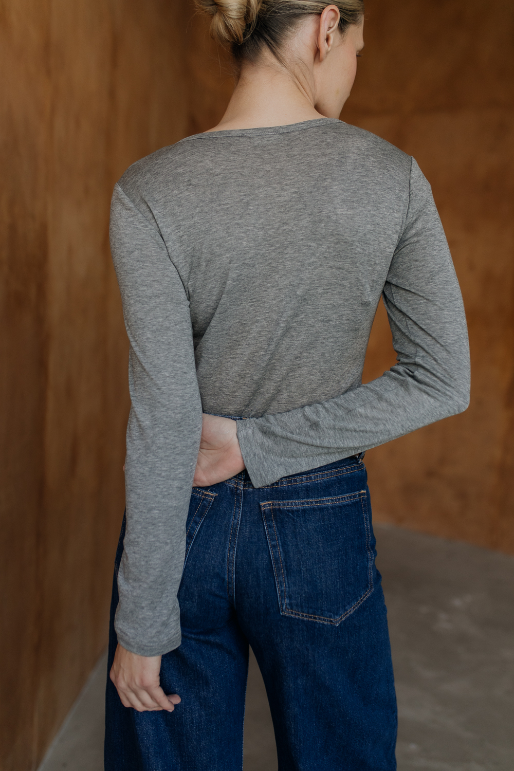 Longsleeve-sway-lyocell-merino-szary-natula-6 Longsleeve na napy Sway • Tencel + Merino • - obrazek 6